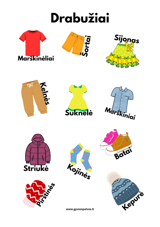 Spalvoti mokslų draugai – aštuonių plakatų rinkinys