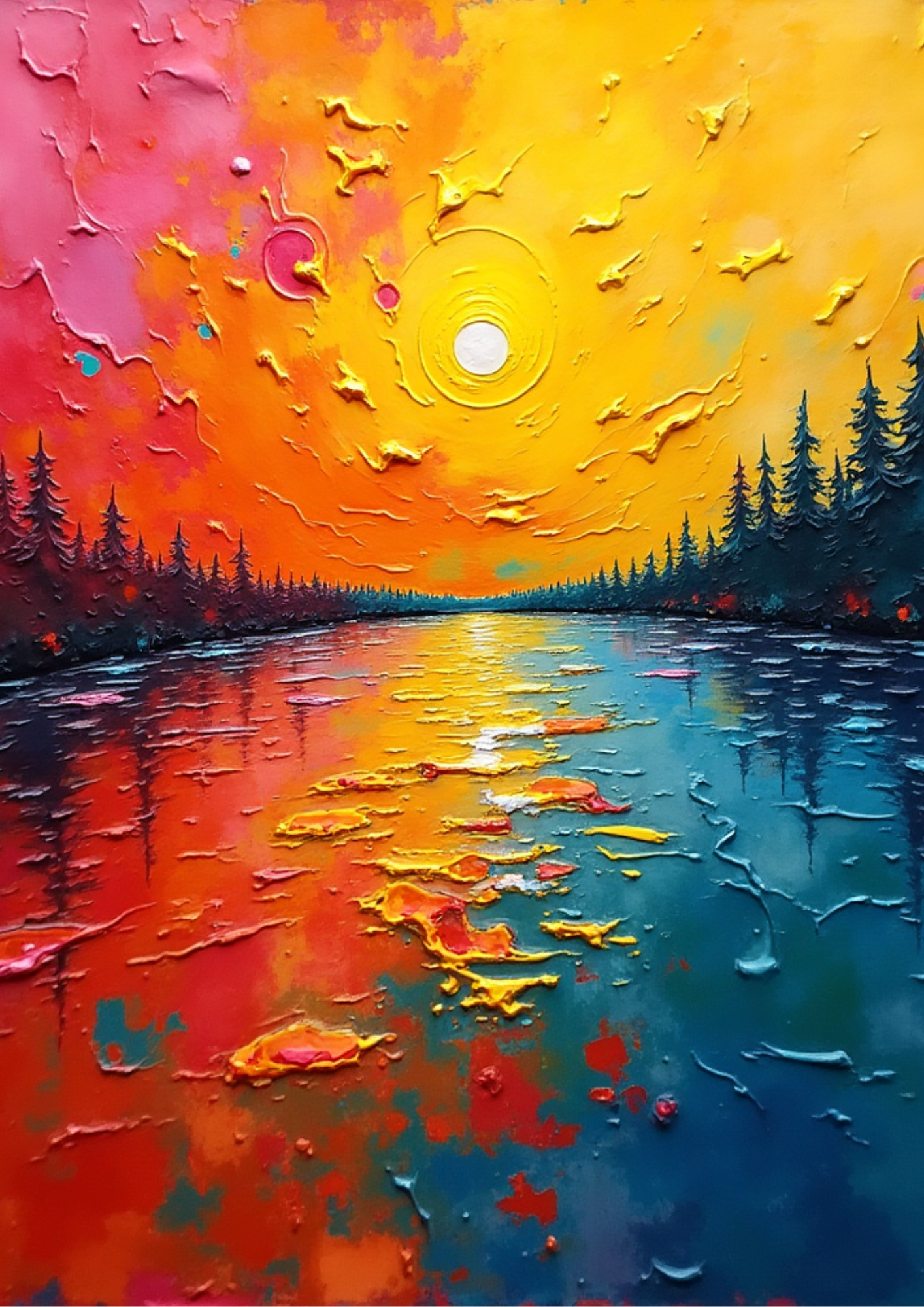 Paveikslas - Spalvų kelionė