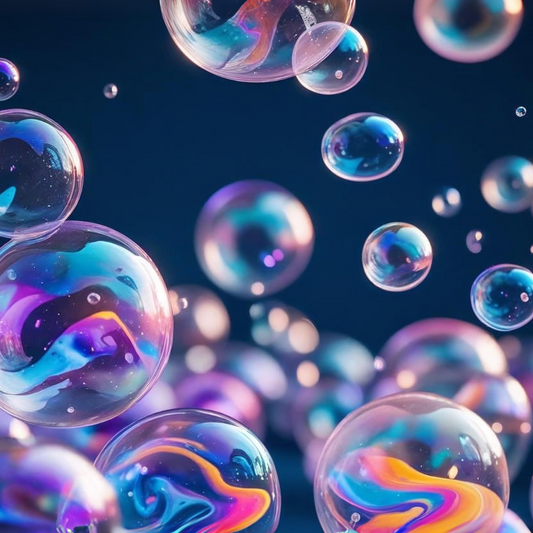 Paveikslas ant drobės - Burbulų šokis