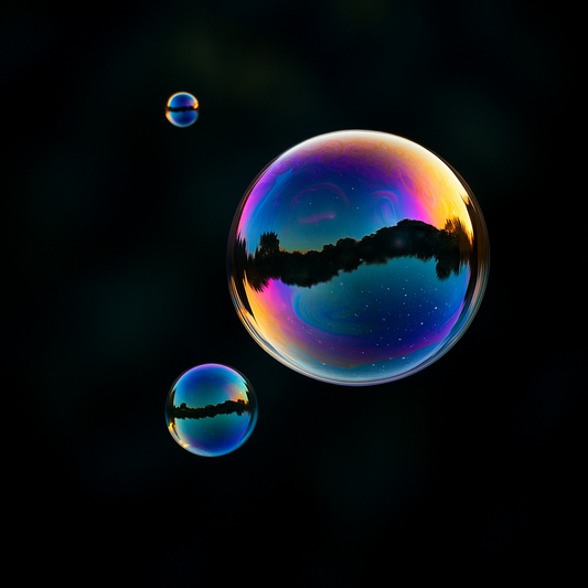 Paveikslas ant drobės - Tyla burbule