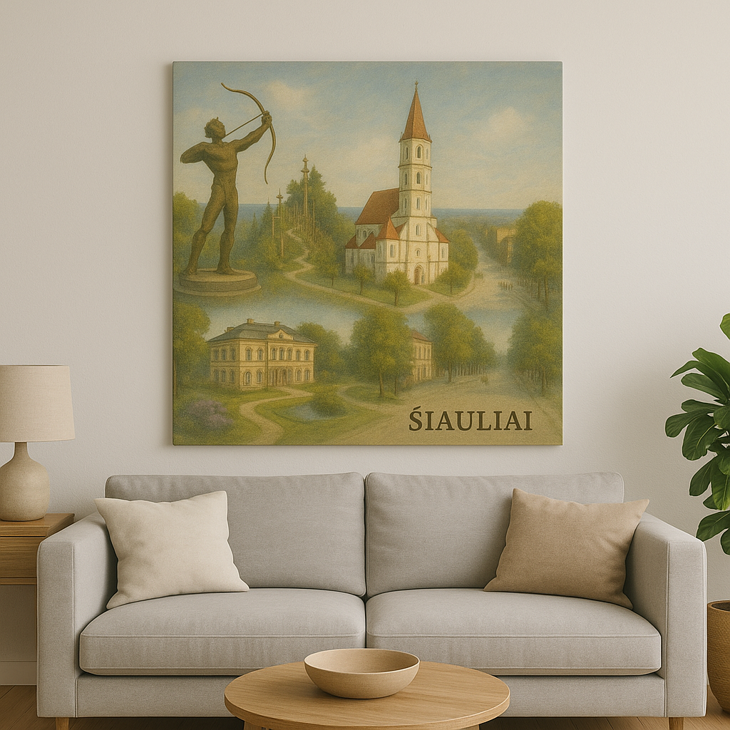 Paveikslas ant drobės - Šiauliai