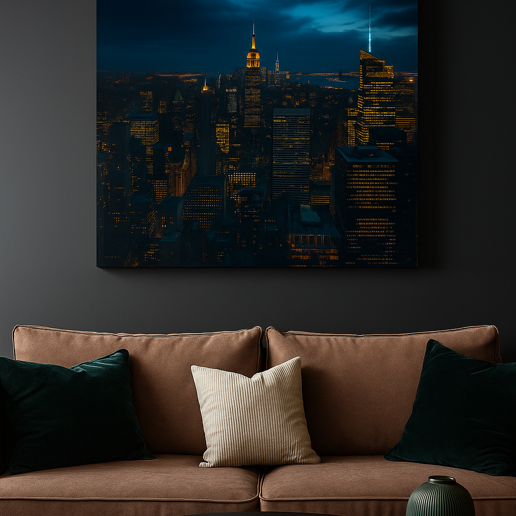 Paveikslas ant drobės - Niujorko šviesos