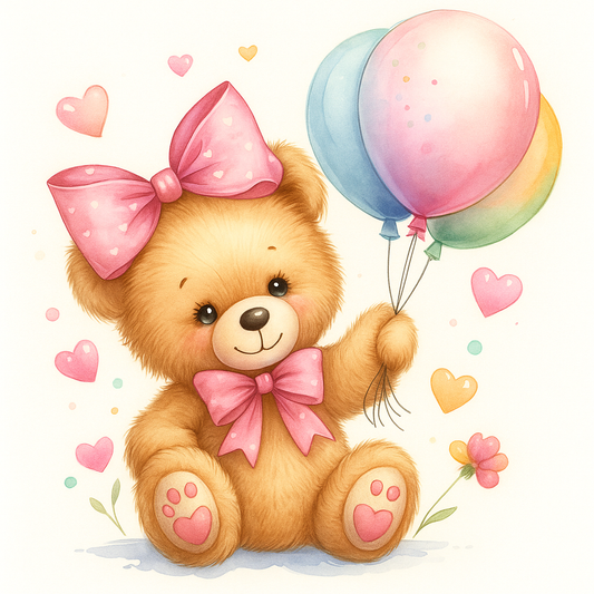 Paveikslas ant drobės - Meškutė Lėlytė