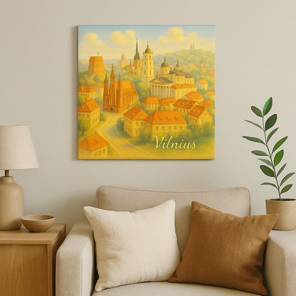 Paveikslas ant drobės - Vilnius