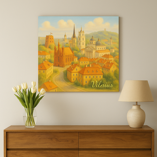 Paveikslas ant drobės - Vilnius