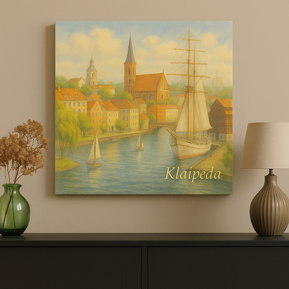 Paveikslas ant drobės - Klaipėda