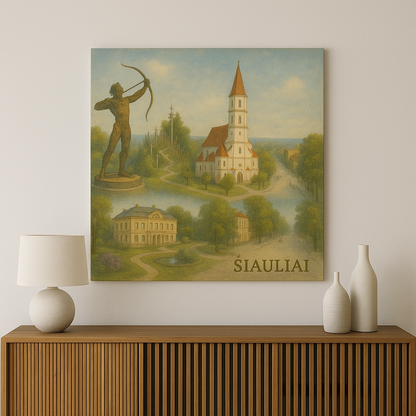 Paveikslas ant drobės - Šiauliai