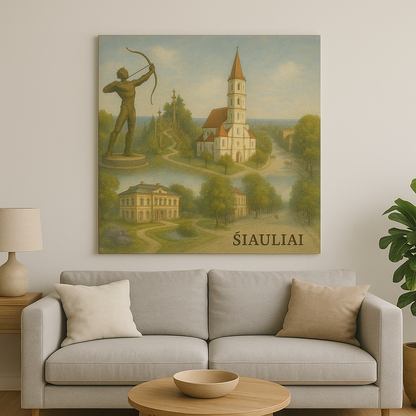 Paveikslas ant drobės - Šiauliai