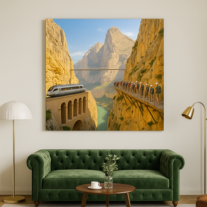 Paveikslas ant drobės - Karalių takais