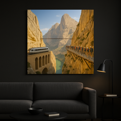 Paveikslas ant drobės - Karalių takais