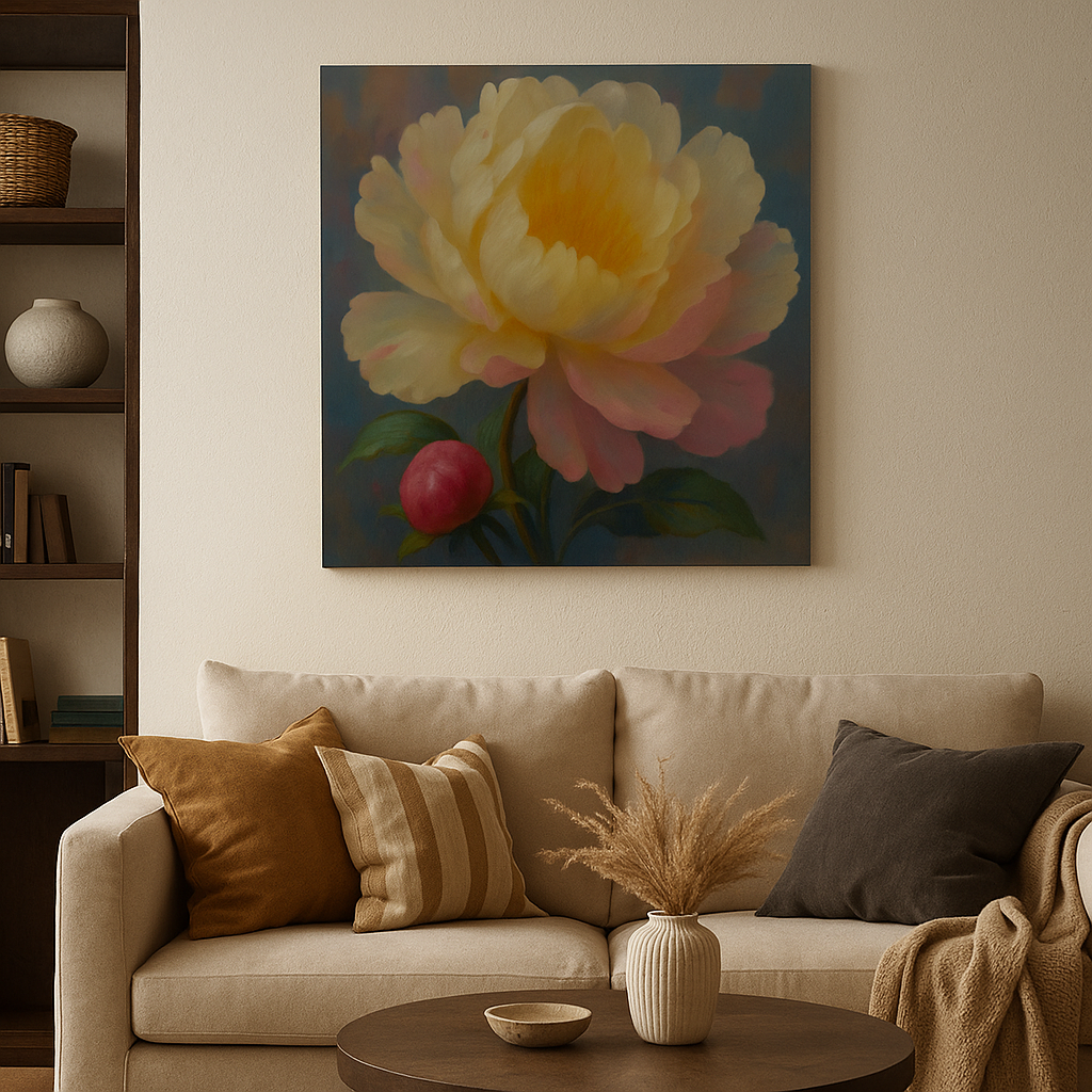 Paveikslas ant drobės - Bijūno žiedas