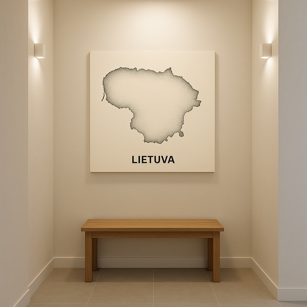 Paveikslas ant drobės - Čia mano žemė