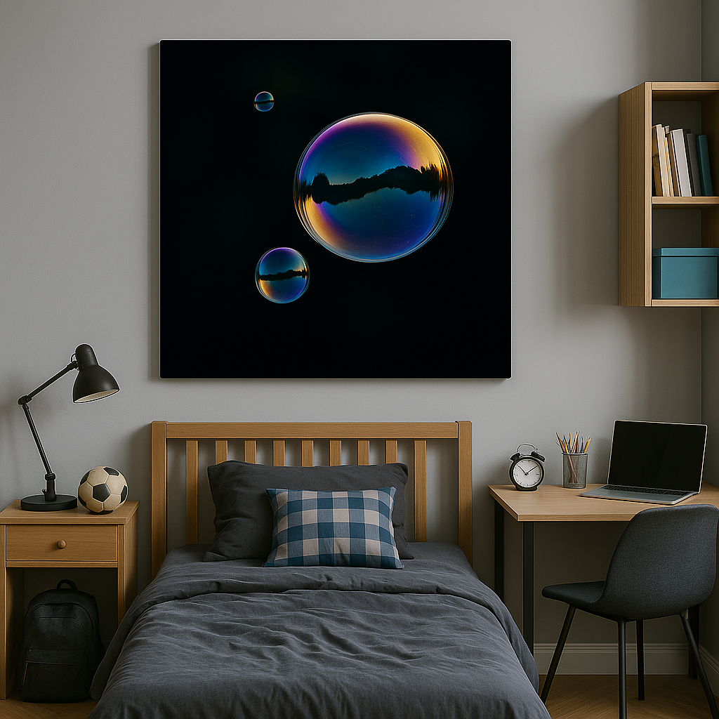 Paveikslas ant drobės - Tyla burbule