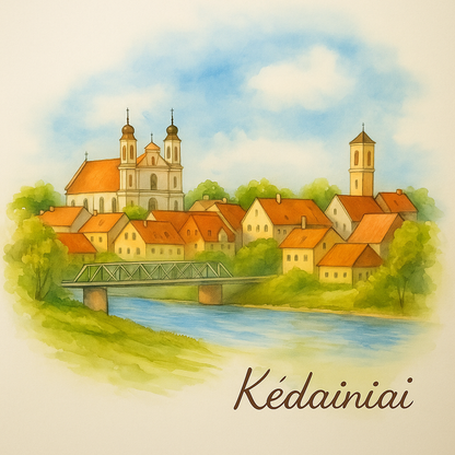 Paveikslas ant drobės - Kėdainiai