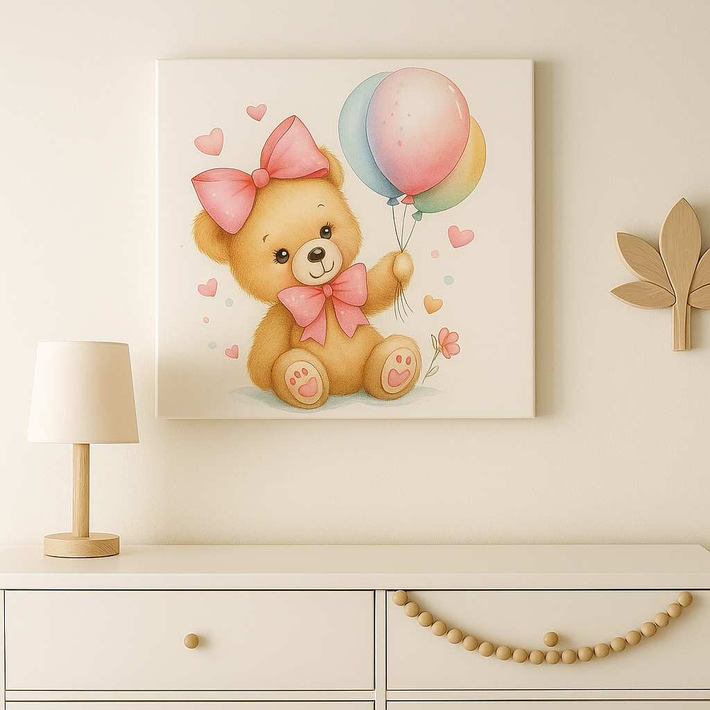 Paveikslas ant drobės - Meškutė Lėlytė