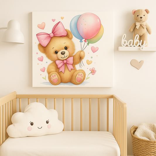 Paveikslas ant drobės - Meškutė Lėlytė