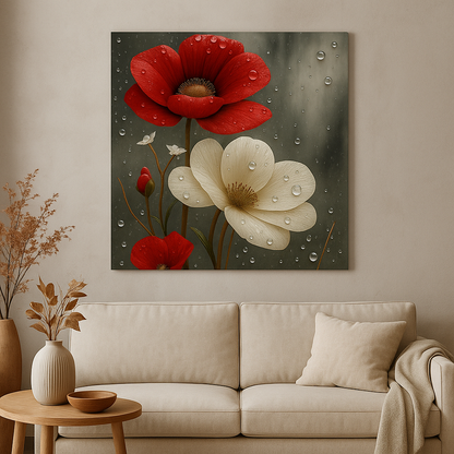 Paveikslas ant drobės - Rasos prisilietimas