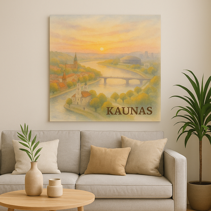 Paveikslas ant drobės - Kaunas