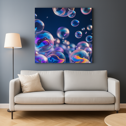 Paveikslas ant drobės - Burbulų šokis