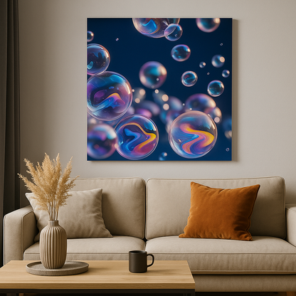 Paveikslas ant drobės - Burbulų šokis