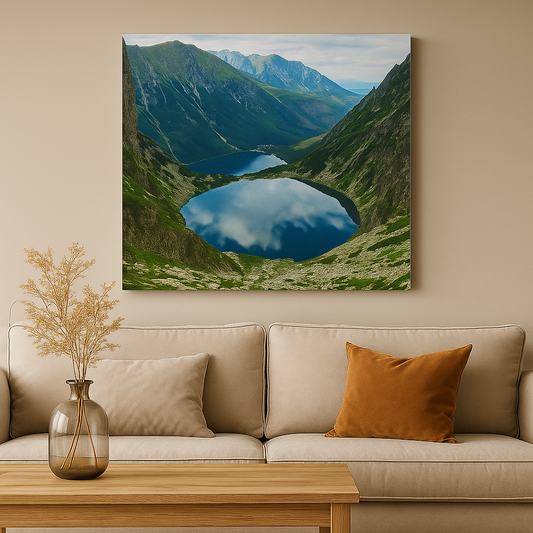 Paveikslas ant drobės - Kalnų tyluma