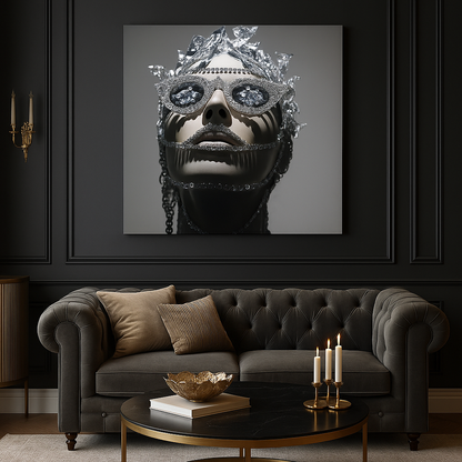 Paveikslas ant drobės - Kristalų Karalienė