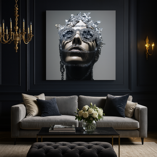 Paveikslas ant drobės - Kristalų Karalienė