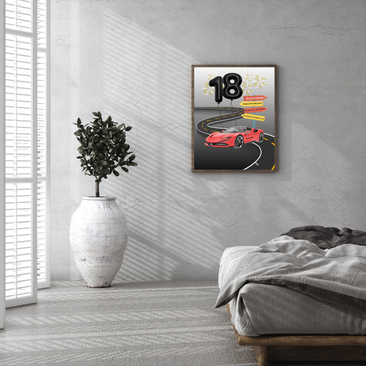 Plakatas - Pilnametystės greitkelis