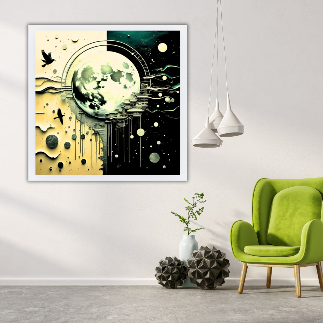 Paveikslas - Tarp šviesos ir tamsos