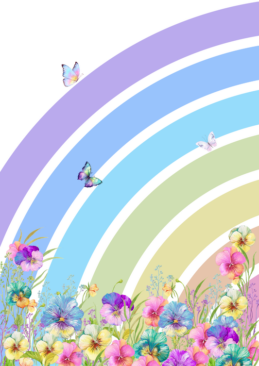 Vaivorykštės pasaka - trijų plakatų rinkinys