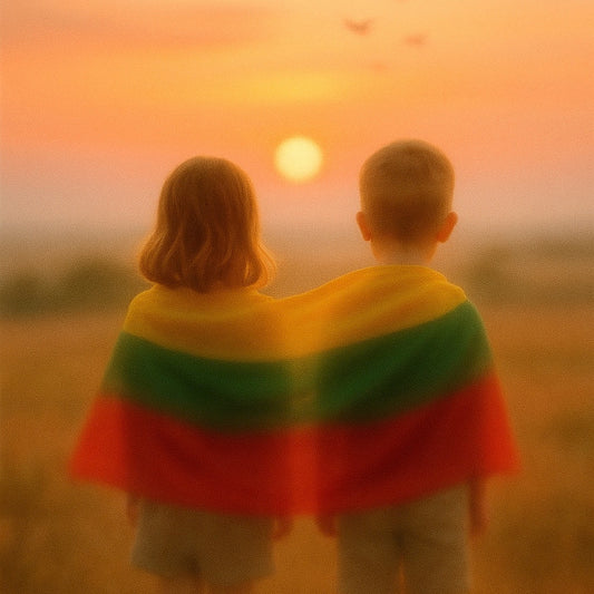 Paveikslas ant drobės - Tėvynė rūke