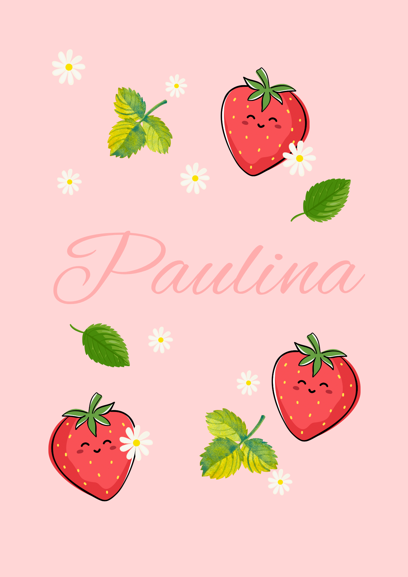 Plakatas - Saldžios braškės